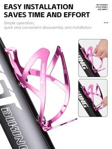WEST BIKING Aluminum Alloy Bicycle Water Bottle Cage, Durable Lightweight Colorful Personalized Bicycle Water Bottle Holder, Unisex Cycling Gear - Multicolor - View 10