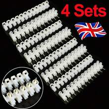 4X 6A 12 Way Block Plug In Terminal Strips Connector Blocks Male And Female 6amp - Star - View 6
