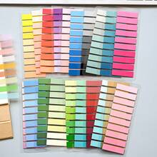 1pc/7pcs/20pcs Gradient Multicolor Mixed Index Sticky Notes, 200 Sheets Per Card, Self-Adhesive Page Markers, Office & Study Stationery, For File Classification And Note-Taking - one-size - View 7