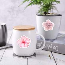 50Pcs Pink Series Stickers Stationery Graffiti Stickers, Decals For Party, Water Bottle, Scrapbook, Laptop, Skateboard, Computer, Gift Bags, Envelope Seals, Office Supplies, For Teens Fans - Pink Series Stickers - View 8