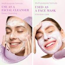 Beauty Host 2-In-1 Grapefruit Cleanser & Face Mask, Glow Care For Dull Skin, Gentle Cleansing, Fig Extract, Nourishing Skincare, 120g/4.23oz - For Dull Skin - View 2
