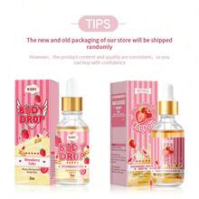 Strawberry Body Oil, Hydrating And Nourishing Massage Oil For All Skin Types, Hypoallergenic, With Glycerin, Vitamin C, And Lavender - Strawberry - View 10
