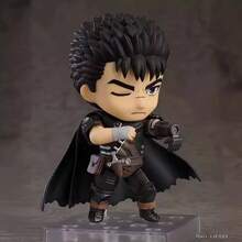 Q-Version Clay Guts Black Swordsman Movable Action Figure Model Boxed Collectible - Multicolor - View 5