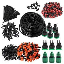 Kit Sistem Irigasi Tetes 15M/30M/50M, Sistem Irigasi Taman Hemat Air DIY, Kit Irigasi Tetes Otomatis untuk Halaman Rumput, Taman, dan Rumah Kaca - Bahan Plastik, Ulir Standar Universal, Cocok untuk Perawatan Halaman Rumput dan Taman, Kit Penyiraman Otomatis - A - View 3