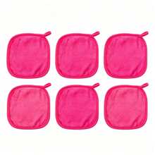 5/3/2/1pc Ultra Soft Reusable Microfiber Makeup Remover Towels, Suitable For All Skin Types, Women's Facial Towels - Multicolor - View 4