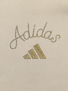 Adidas Women's NYR WIDE KN PNT Knit Sports Pants KH2703 - Beige - View 3