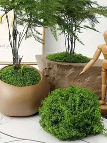 300g/10.58oz 40g Artificial Moss Lawn Fake Moss Micro Landscape Decoration Green Plant Lawn Potted Plant Window Sill Decor Landscape Design - Multiple Styles - View 8