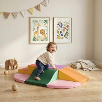 HOMCOM Kids Stacking Block Toys
