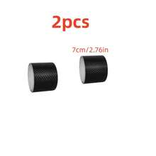 1-5m Nano Carbon Fiber Car Tape For Door And Rearview Mirror, DIY Protective Film, Waterproof Adhesive - Black - View 17