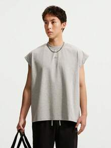 Nike Tank Top Olahraga Pria AS M NK DF SI GM SL TOP IF2564-063 - Grey - View 1