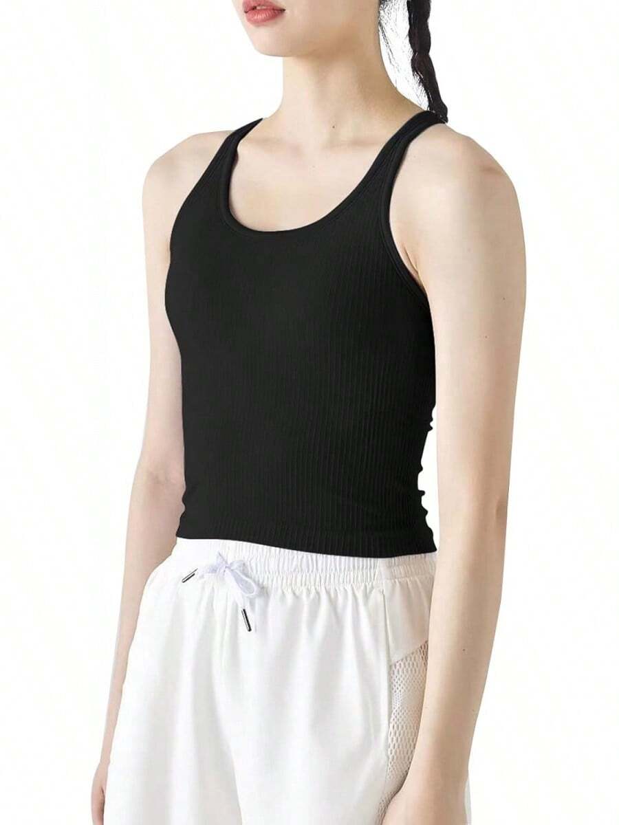 Number Vest, Competition Vest - Black - View 1