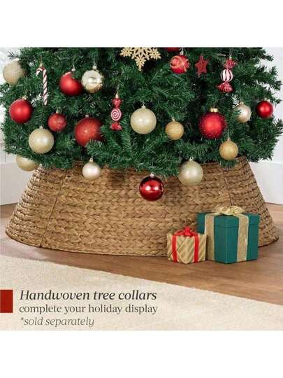 Best Choice Products Árvore de Natal Artificial, 1,8m Premium Não Iluminada com Design Articulado, Ramos Densos Decoração Natalícia Realista com Montagem Fácil, Base