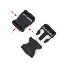 Aimall Women Bag Accessories - 10pcs Black Plastic Buckle Clips For School Bag Backpack Strap - Women Bag Accessories - 10pcs - View 10