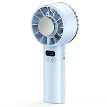 Ventilador de mano de alta velocidad con 100 ajustes de velocidad, mini ventilador portátil recargable USB de 5200mAh para exteriores, adecuado para uso en interiores y exteriores, regalo perfecto de verano - Multicolor - Ver 8