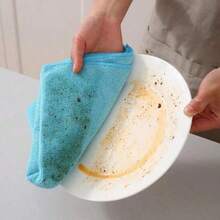 10/20pcs Microfiber Cleaning Cloth, Size:9.84" X 9.84", Ultra-Soft, High-Density Non-Abrasive Cleaning Towels For Cars, Glass, Kitchen, Reusable Rags,Random Color - Multicolor - View 5