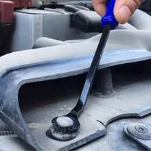 Pinze leggere, colla a freddo, attrezzo per la rimozione dei fari, cacciavite per molletta in gomma, pinze per la rimozione di rivetti in plastica, pinze per molletta per auto, cacciavite - A - Visualizzare 9