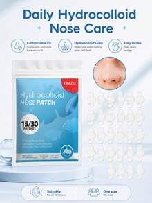 30pcs Gentle Skin-Friendly Mint Scented Nasal Strips For Nighttime Sleep Comfort And Refreshing Nasal Care, Breathable Sweat-Resistant Material With No Special Odor - 30PCS - View 1