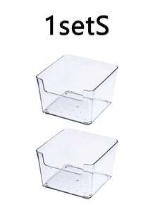 2/1pc Anti-Splash Transparent Hamster Sand Bath Basin, Dual-Use Sand Bath & Toilet Tray, Suitable For Hamster Pups, Pet Supplies And Small Pet Cleaning Products - View 7