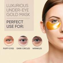 6 Lightening And Brightening Eye Masks To Reduce Dark Circles, Eye Puffiness, Eye Bags, Wrinkles, Gel Eye Masks, Nurse's Gift, Vegetarian And Cruelty-Free Self-Care - Collagen A - 查看 7