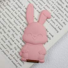 1pc Cute Cartoon Ultra-Thin Foldable Phone Stand, New Rabbit Shaped Phone Holder, Creative Back-Sticking Stand, Desktop Stand, Mark-Free Design Suitable For Men And Women - Multicolor - View 8