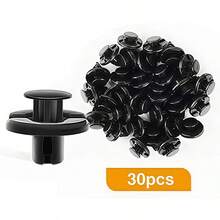 Clips de sujeción universales para automóvil 6 en 1, de estilos mixtos, adecuados para varios modelos de vehículos y escenarios de reparación. Fácil instalación, resistentes y duraderos, aplicables para paneles de puertas, parachoques, guardabarros, etc. Accesorio esencial para reparación y modificación - Sujetadores para automóviles - Ver 15