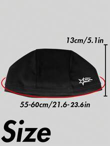 1/3 buah Topi Dalam Helm Motif Bintang & Huruf, Topi Rajut Kubah Jaring Bernapas Penyerap Keringat, Topi Dalam Helm Tahan Angin, Cocok Untuk Berkendara Sepeda Motor, Bersepeda, dan Olahraga Balap - MultiWarna - View 9