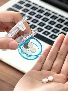 5pcs Separator, Suitable For Multi-Function Portable Pill Dispenser, Medication Contamination Prevention, Pill Dispenser, Medication Separation, Storage, Non-Contact Medication Intake, Most Suitable For Travel, Vacation, Cruise - Conventional - View 5