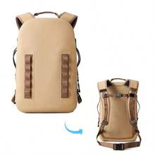 Outdoor Backpack Waterproof Bag, Compression Bag - Khaki - View 1