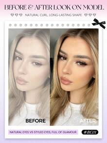 GROINNEYA 7 Pairs Thick Eyelashes Doll Eye Lashes Volume 5D False Lashes Fluffy Soft Faux Mink Eyelashes Criss Cross Natural Makeup Strip Lashes,Tail Elongated Eyelashes,Reusable Lash,For Date And Travel Essential,Party,Perfect For Everyday Wear - Black - View 4