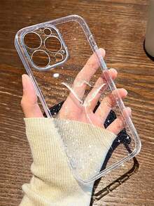 High Transparency Full Screen White Starry Sky Sea Turtle Painted Anti-Drop Clear Phone Case, Compatible With IPhone Series/ Series, Compatible With Xiaomi/ - Multicolor - View 2