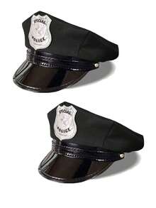 1pc/2pcs Unisex Embroidered Captain Hat, Uniform Prop Captain Hat, Suitable For Party Accessories - Style E - View 12