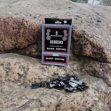 500個/盒 熱門不鏽鋼菸斗濾網 菸斗濾芯耗材 手捲菸用 成人愛好者抽菸配件 耐高溫不堵塞 便攜金屬網濾芯 菸斗玩家小眾趣味生日禮物 - 灰色 - 查看 2