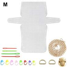 Bag Accessories Plastic Mesh Set Handmade White Crochet Bag DIY Handmade Bag Set - Set - View 8
