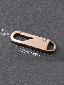 Alloy Zipper Pull Repair Kit - Universal Zipper Pull Replacement, Bag Accessories, Suitable For Clothing And Wallets - Easy To Install, Durable, Universal Zipper Pull Repair And Replacement, Removable Zipper Pull Replacement Heads - Multicolor - View 12