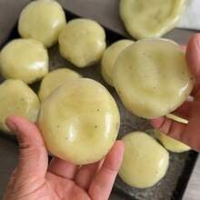 1個手工DIY馬鈴薯泥奶昔球壓力釋放捏捏玩具,人氣清脆聲 - 彩色 - 查看 7
