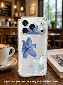 1pc Tempered Glass Lens Protector, Compatible With Apple 17/17 Pro/17 Pro Max/17 Air, 16/16 Pro Max/Plus All Models, Full Coverage Rear Camera Protection, Scratch-Resistant, Easy Installation - Clear - View 3