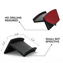 Back To School Adhesive Hat Hook Organizer Set, Punch-Free Wall Mounted Clips For Baseball Cap Storage, Space-Saving Design Ideal For Dorm Closet Arrangement, Teacher Office Tidying And Entryway Hat Collection Display.(Random Colors),Travel Essential,Room Decor - Multicolor - View 10