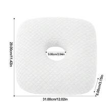 1個側睡枕，中空O型耳孔設計，高彈性填充，緩解耳朵壓力與耳機壓力，適合戴耳機睡眠、側睡/俯睡、小睡、耳部保護與居家休息 - 白色 - 查看 8