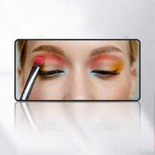 Portable Car Sun Visor High-Definition Makeup Mirror, Suitable For Girls And Women - A - View 2