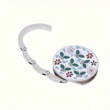 1pc Folding Bag Hook, Table Hook, Folding Round Bag Hook - A - View 15