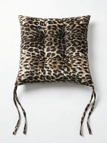 Made In Turkey Cushion 40*40 For Office & Garden & Kitchen Soft With Tie - Light Grey - View 7