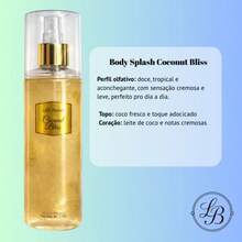 Kit com 2 Body Splash 200ml Lilly Beauty ótima fixação - Pure + Coconut - Visão 3