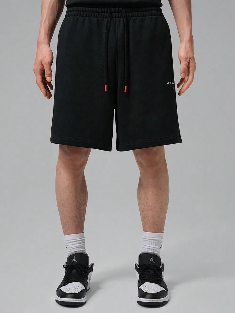 Jordan Men's AS FLT FLC SHORT LB Knit Sports Shorts IW6375-010 - Black - View 1