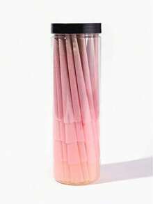 MINAMIZU 200/100/50/30 Stück natürliche vorgedrehte Cones 1-1/4 Zoll ultradünne langsam brennende Cones mit Filtertips/Crutches hornförmige Cone-Rauchpapier, geeignet als Feiertags-/Valentinstag-Geschenke und Rauchzubehör, Vatertagsgeschenk - Verschiedenfarbig - Übersicht 6
