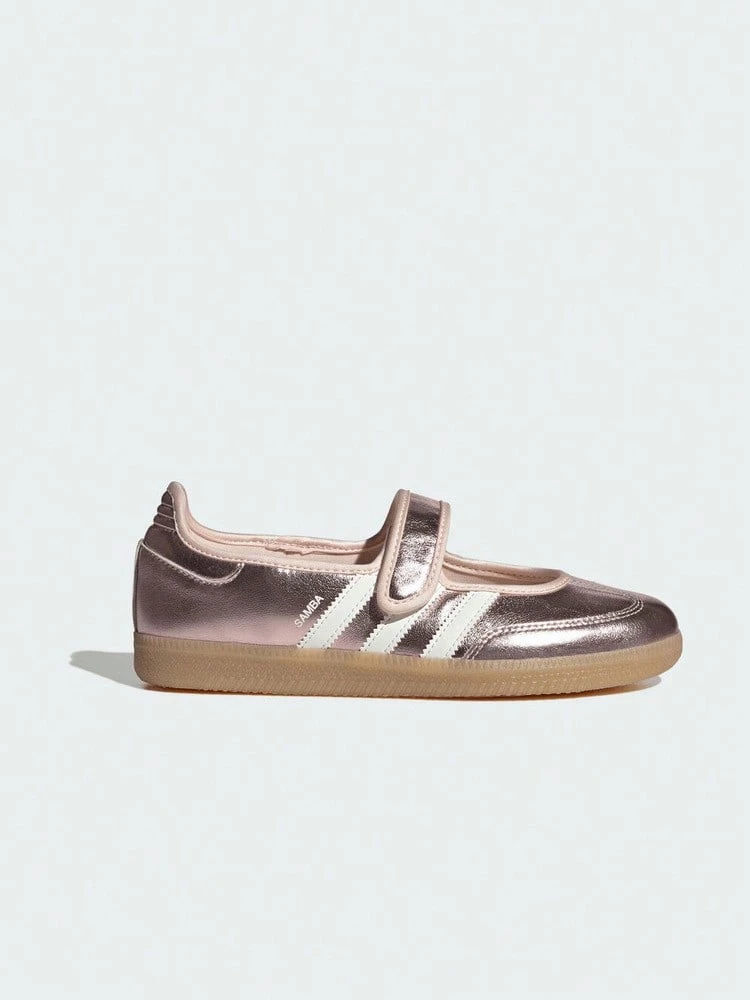 Adidas Originals Unisex SAMBA JANE W Low-Top Sports Casual Shoes HQ7708 - Baby Pink - View 1