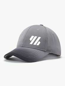 1pc/2pcs Minimalist Line Geometric Pattern Print Vintage Original Men's Women's Gradient Baseball Cap And Bag, Adjustable, Personalized Street Fashion Sport, Suitable For Daily Wear And Gift - Multicolor - View 18