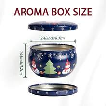 44件組聖誕主題蠟燭製作套裝,含4個聖誕老人與雪人印花空蠟燭罐及40件配套工具,適合冬季居家裝飾與客製化聖誕派對伴手禮 - 44pcs/4set/1號 - 查看 4