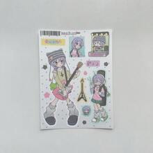 1/9 Sheets Korean Style Summer Cute Dessert Character Stickers, Scrapbook Diary DIY Decorative Stickers - Multicolor - View 17