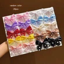 20 buah jepit rambut gaya manis warna acak, cocok untuk aksesori rambut penggunaan sehari-hari. - MultiWarna - View 10