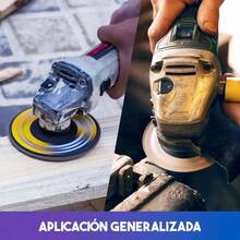 Poly Tira De Disco De Rueda Para Pintura Y Quitar Óxido 8pcs - A - Ver 4